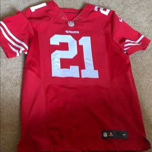 Nike SF 49ers jersey OnField Frank gore 44